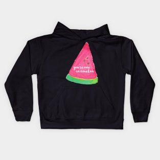 Youre One in a Melon Kids Hoodie